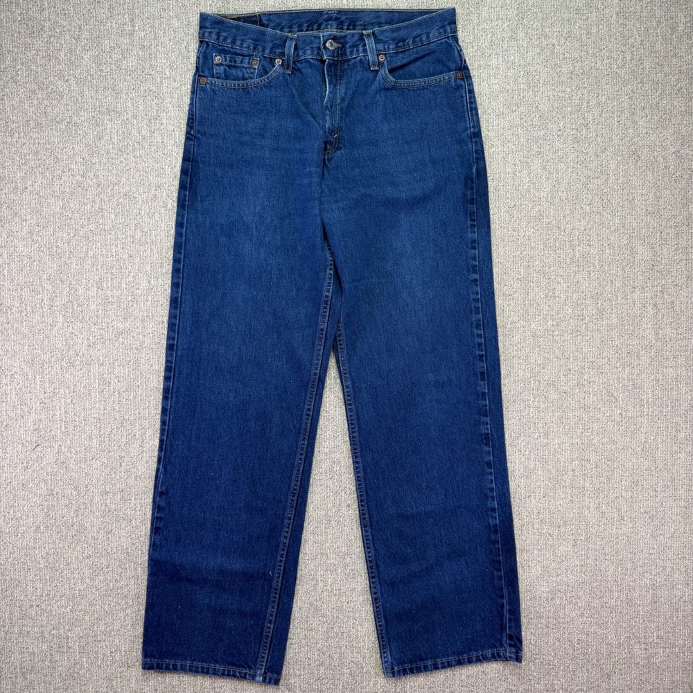 Vintage Levis 577 Jeans Womens 12 L Blue Loose Fit Lower Rise Made in USA